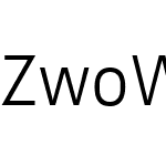 ZwoWebPro-LightW04-Regular