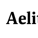 Aelita-Bold