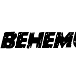 Behemuth Condensed Italic