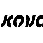 Kovacs Condensed Italic