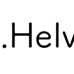 .Helvetica Light