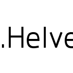 .Helvetica NeueUI