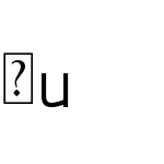 u