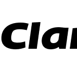 ClanWebW03-ExtdBlackItalic