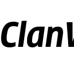 ClanWebW03-NarrBoldItalic