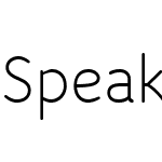 SpeakWebW01-Regular