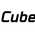 CubeWeb-BoldItalicW03-Rg