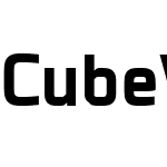 CubeWeb-CondBoldW03-Regular