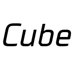 CubeWeb-CondLightItalicW03