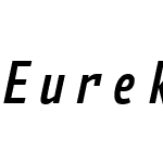 EurekaMonoWebPro-CondMediumItalicW01