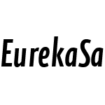 EurekaSansWebPro-CondMediumItalicW01