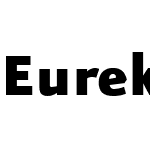 EurekaSansWebPro-BlackW01