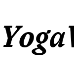 YogaWebPro-BoldItalicW01-Rg