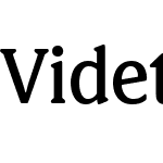 VideturWebPro-MediumW01-Rg