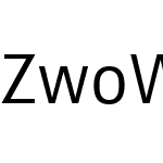 ZwoWeb-SemilightW03-Regular