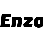 EnzoWebW03-BlackItalic