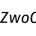 ZwoCorrWeb-ItalicW03-Rg