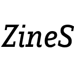 ZineSlabDisWebW03-Italic