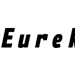 EurekaMonoWeb-CondBlackItalicW03