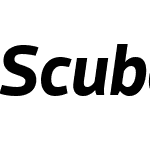 ScubaWeb-BoldItalicW03-Rg