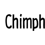 Chimphand-BoldCondensed