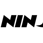 Ninja Garden Semi-Italic