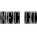 MFC Gilchrist Initials Black