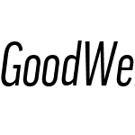 GoodWebW03-XCondNewsItalic