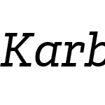 KarbidSlabWebW03-Italic