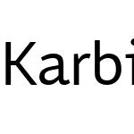 KarbidWebW03-Regular