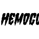 Hemogoblin Condensed Italic