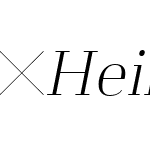 HeimatDidone-10ExtraLightItalic