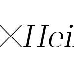 HeimatDidone-20ExtraLightItalic