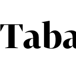 TabacG1Medium-Bold