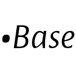 BaselNeue-Italic