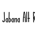 Jabana-Alt-Regular