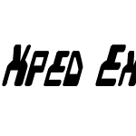 Xped Extra-Condensed Italic