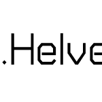 .Helvetica NeueUI