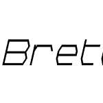 Bretton Condensed Italic