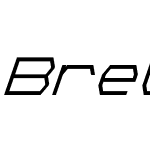 Bretton Semi-Bold Super-Italic