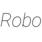 RobotoThinItalic