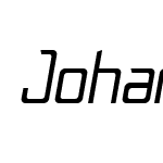 Johann-DemiItalic