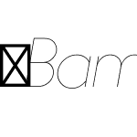 Bambino-ExtraLightItalic