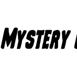 Mystery Mobile Condensed Ital