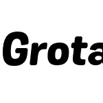 Grota Sans Alt Rd Extra Bold