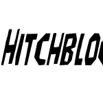 Hitchblock Condensed Italic