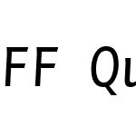 FF Quadraat Sans Mono Pro