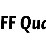 FF Quadraat Sans Pro Condensed Black