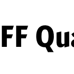 FF Quadraat Sans Pro Condensed Black