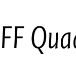 FF Quadraat Sans Pro Condensed Light